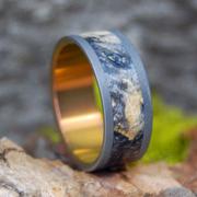 Minter and Richter Designs CALIFORNIA KING | Wood & Titanium Wedding Band - Unique Wedding Rings Review