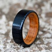 Minter and Richter Designs BULLY BOY AFTER HOURS | Whiskey Barrel Wood Titanium Wedding Rings Review