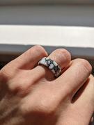 Minter and Richter Designs WILD HORSE BRONZE | Jasper Stone Titanium Wedding Ring Review