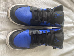 Double Boxed Nike Air Jordan 1 Mid Hyper Royal Blue Review