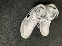 Double Boxed Nike Air Jordan 1 Mid Light Smoke Grey (W) Review