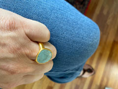 Ananda Soul Om Tat Sat Ring • Aquamarine Review