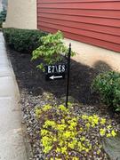 Address America Boardwalk Reflective Address Sign with Custom Name Rider Review