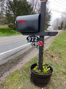 Address America Beautiful Reflective Park Place Mailbox Sign Review