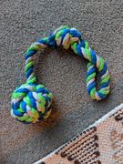 Kazoo Pet Co Twisted Rope Sling Knot Ball Review