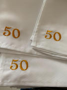 Luna Wedding & Event Supplies Cloth Napkins - White (50x50cm) Review