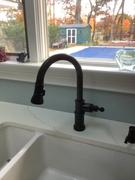 Riverbend Home Artesso Single Handle Pull Down Kitchen Faucet with Smart Touch Technology Review