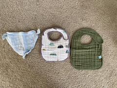 Little Unicorn Cotton Muslin Classic Bib 3 Pack - Fern Set Review