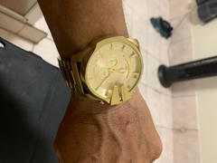 MODE STORE Diesel Mega Chief Chronograph Watch DZ4360 - Gold Review