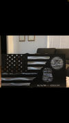 Frontline Metal Personalized American Split Flag Review