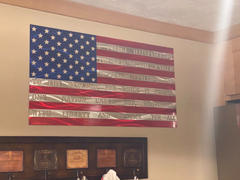 Frontline Metal Pledge of Allegiance American Flag Review