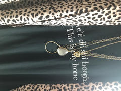 Waffles & Honey Jewelry Long Chocolate Moonstone Necklace Review