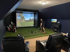 Rain Or Shine Golf SkyTrak SwingBay Golf Simulator Package Review