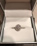 Kobelli Art Deco Floral Moissanite Engagement Ring with Diamond 1 3/4 CTW 14k White Gold Review