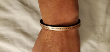 laurel denise I Will Hold You In My Heart... - Leather Bracelet Review