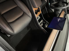 TESBROS Wood Grain Center Console Wrap for Model 3 / Y Review