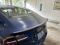 TESBROS Carbon Fiber Rear Spoiler for Model 3 Review