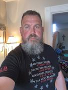 Badass Beard Care Strong Men RED Friday T-Shirt Review
