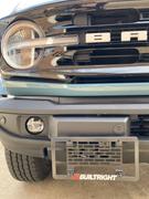 BuiltRight Industries Bronco License Plate Mount | Ford Bronco (2021+) for Standard Plastic Bumper Review