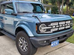 BuiltRight Industries Bronco License Plate Mount | Ford Bronco (2021+) for Standard Plastic Bumper Review