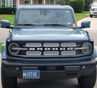 BuiltRight Industries Bronco License Plate Mount | Ford Bronco (2021+) for Standard Plastic Bumper Review