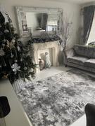 Home Looks Ritz Abstract Modern Rug Silver & Grey (V2) Review