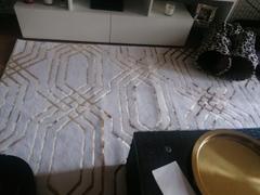 Home Looks Ritz Geometric Modern Rug Gold & Cream (V1) Review