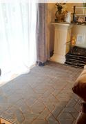 Home Looks Ritz Geometric Contemporary Rug Gold & Grey (V2) Review