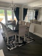 Home Looks Ritz Marble Design Rug Silver & Black Review