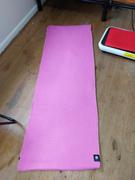 Nibbana Anchor Grip Yoga Towel Pink Review