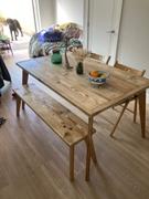 The Scaff Shop Reclaimed Scaffold Board Dining Table (180cm x 90cm) Review