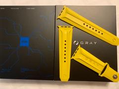 GRAY® CYBER BAND® Yellow Apple Watch Band Review