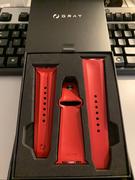 GRAY® CYBER BAND® Red Apple Watch Band Review