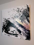 Inspiring Elegance Black & Gold Abstract Painting Review