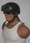 Bikerhelmets.com Smallest lightest DOT Beanie Helmet - Flat Black / No Peak Review