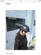 Bikerhelmets.com Smallest lightest DOT Beanie Helmet - Flat Black w/Peak Review