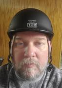 Bikerhelmets.com New- Polo Switchback DOT Reversible Helmet Flat Black Review