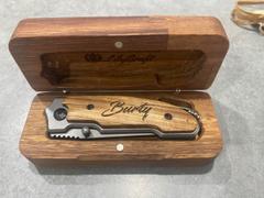 LilyCraft Pocket Knife gift set with wooden gift case. A Gift That Lasts a Lifetime Review