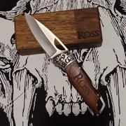 LilyCraft Folding Pocket Hunting Knife. Personalized Engraved Knife Gifts for him with gift box. Review
