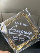 LilyCraft Modern LED Wedding Cake topper - Engraved Acrylic Review