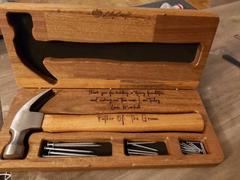 LilyCraft Engraved Hammer for Father's day. Personalized gifts for dad Review