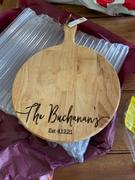 LilyCraft Personalised Cheese Board. Review