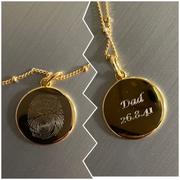 Deja Marc Jewellery The Classic Fingerprint Necklace | Bobble Chain Review