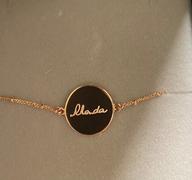 Deja Marc Jewellery The Double Sided Handwriting Bracelet | Bobble Chain Review