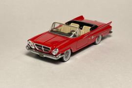 Oxford Diecast Oxford Diecast Chrysler 300 Convertible Open 1961 Mardi Gras Red 1:87 Review