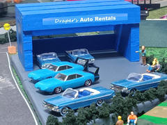Oxford Diecast Model of the Chevrolet Impala 1961 Jewel Blue/White by Oxford at 1:87 scale. Review