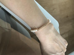 The Mindful Company Pearl Bracelet in Rose Gold Review