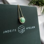 Jadeite Atelier EDEN 悅 Necklace in Apple Green Jade Review