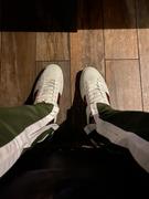 KDNKbrand Striped Track Pants with Ankled Zippers (Olive/White Stripes) Review