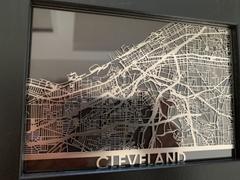 Metal Unlimited Cleveland - Stainless Steel Map - 5x7 Review